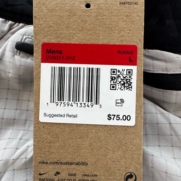 Nike Trail Men's Light Gray size Large - Picture 3 of 3